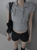 Napoleon Sleeveless Bolero Two-Piece Cardigan