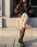 Zile Tiered Mini Skirt