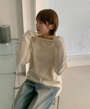 [Unisex] Hinkmo Side Button Waffle Hoodie