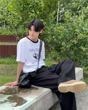 Malik wide cotton pants
