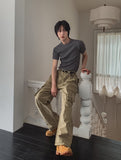 Pitt vintage utility pocket cargo pants