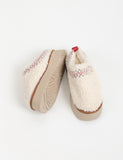 Moiru Fleece Platform Sole Slippers