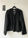 Kale boucle knit cardigan