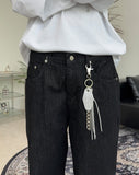 Cade semi-wide denim pants