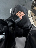Milut leather two-way jacket
