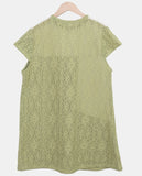 Iso Crochet Short Sleeve One Piece