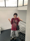[unisex] Dyupo Printing Over Short Sleeve Tee