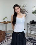 Lava shirring sleeveless