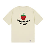 Strawberry Reverse Logo Short Sleeve Tee