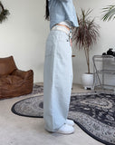 Akan Double Yoke Snap Cotton Pants