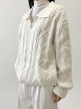 FORZEN CABLE KARA CARDIGAN