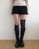 Danto Eyelet Studded Shorts