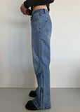 SIDE ZIPPER DEMIM