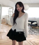 Chio shirring lace cap sleeveless