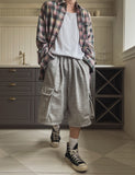 Cozy Cargo Bermuda Pants