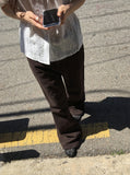 Cittard Wide Cotton Pants