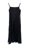 Perm Sleeveless Long One Piece