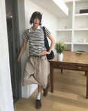 Nama Stripe PK Collar Short Sleeve T-Shirt