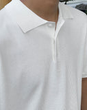 Viscose Collar Short Sleeve Knit