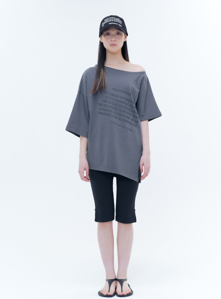 ★MISEKI SEOUL★ Unbalanced quote slit sleeves Miseki SEOUL (ミセキソウル) - アンバランスクウォウトスリット