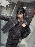 Geo Pocket Tweed Jacket