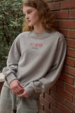 Caroline Chain Embroidered Sweatshirt