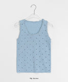 Cortella Lace Span Dot Sleeveless