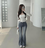 Rib Crop Soft Slim Fit Cardigan