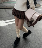 Lehen Corduroy Mini Skirt Pants