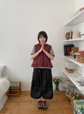 [unisex] Mindel Banding Bermuda Cargo Pants