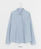 Merlin Overfit Pocket Stripe Shirt