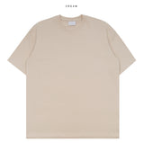 High cotton split short sleeve T-shirt