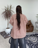 Kabi Seersucker Check Shirt
