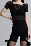 Lace Boat Top