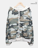 [Reversible] Kaya Camo Double-Sided Hooded Zip-Up