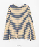 Memgart Color Stripe Over Long Sleeve Tee