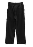 Corset brushed sweatpants