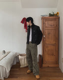 Warp Vintage Dyeing Balloon Cargo Pants