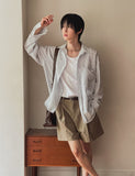 Centi Tri Pocket Stripe Shirt