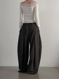 Zvel Inverted Pleated Slacks