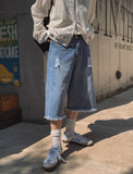 Ruda Damage Bermuda Denim Pants