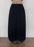 Ked Snap Wide Cotton Banding Long Pants