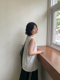 Ephew Summer Flower Punching Sleeveless