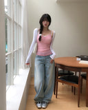Soda Slim Open Cardigan