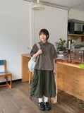 [Unisex] Aoli Banding Nylon Banding Cargo Bermuda Pants