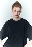 Cat Stitch Pigment Short Sleeve Tee