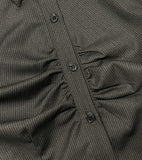 Fondue Tie Shirring Shirt