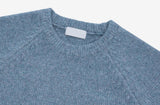 Clock raglan knit