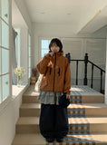 [unisex] Kintoff string hooded wind jumper