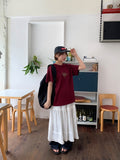 [unisex] Melker Star Embroidery Short Sleeve Tee